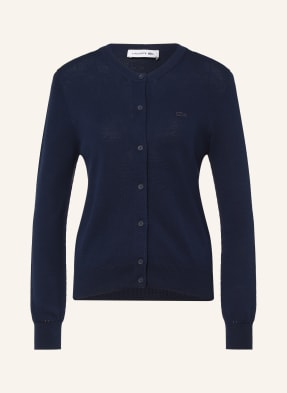 Lacoste Strickjacke blau