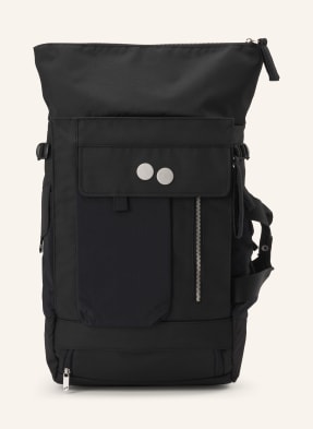 Pinqponq Rucksack Bloq Medium schwarz