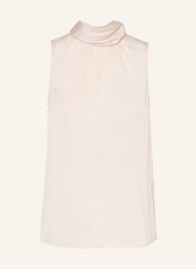 Van Laack Saténová Blůza S Vázáním Vl-Catali režná