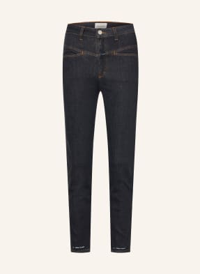 Closed Cropped Jeans Pedal Pusher blau