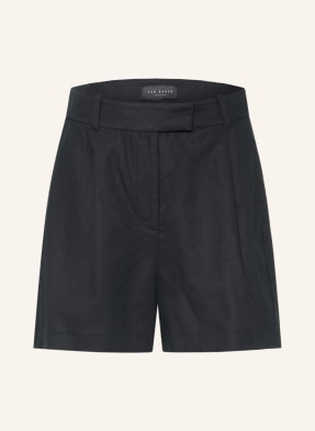 Ted Baker Shorts Machii Mit Leinen schwarz