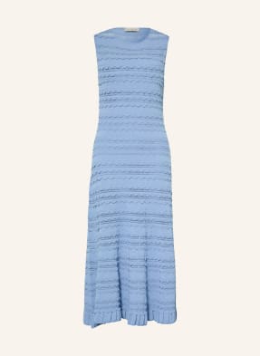 Ted Baker Strickkleid Cahrlie Mit Rüschen blau
