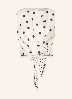 Ted Baker Blusentop Veiraa Aus Satin weiss