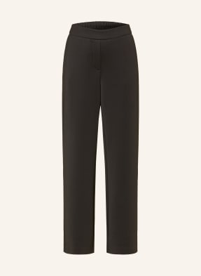 Comma 7/8-Hose Aus Jersey schwarz