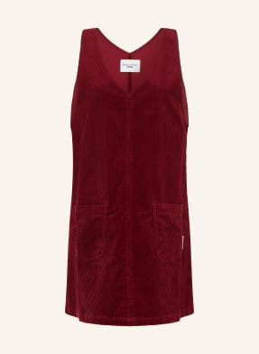 Marc O'polo Denim Kordové Šaty tmavě červená