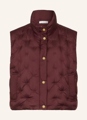 Tommy Hilfiger Daunenweste rot