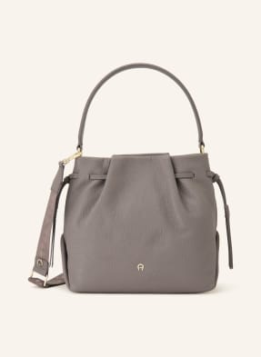Aigner Beuteltasche grau