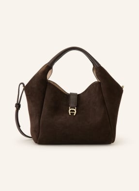 Aigner Beuteltasche Zaira Small braun