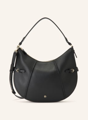 Aigner Schultertasche Cavallo Medium schwarz