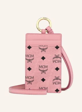 Mcm Kartenetui Aren Vi Lanyard pink