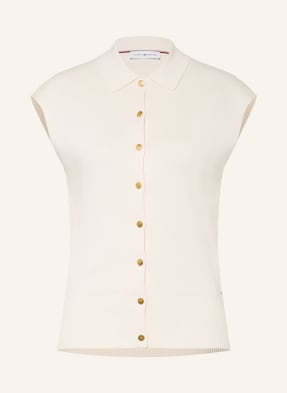 Tommy Hilfiger Strickweste weiss