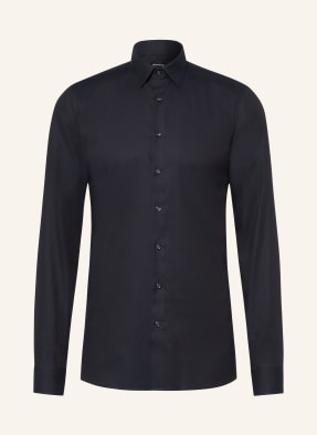 Olymp Hemd No. Six Super Slim Stretchable blau