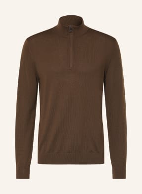 Olymp Troyer Aus Merinowolle braun