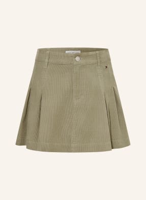Tommy Hilfiger Cordrock gruen