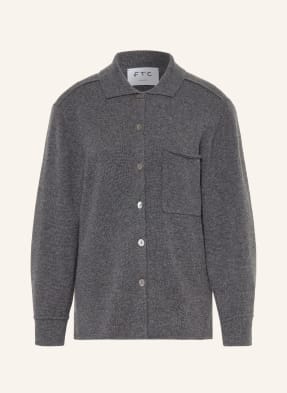 Ftc Cashmere Pletený Svetr Z Kašmíru tmavě šedá