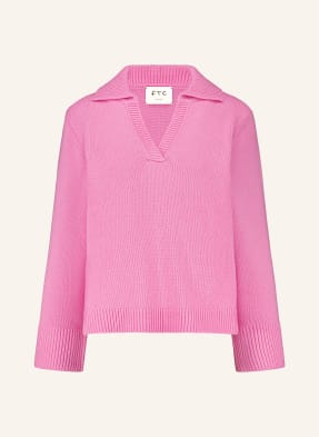 Ftc Cashmere Kašmírový Svetr růžová