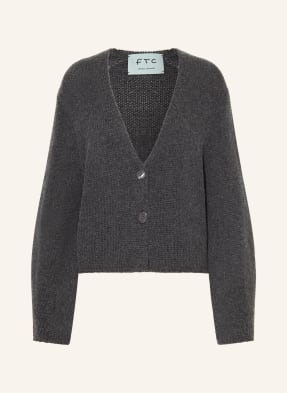 Ftc Cashmere Pletený Svetr S Kašmírem tmavě šedá