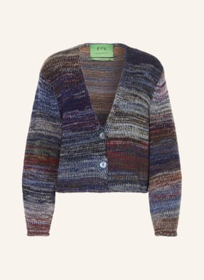 Ftc Cashmere Pletený Svetr Z Kašmíru tmavě modrá / zelená / modrá
