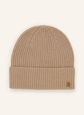 Tommy Hilfiger Cashmere-Mütze beige