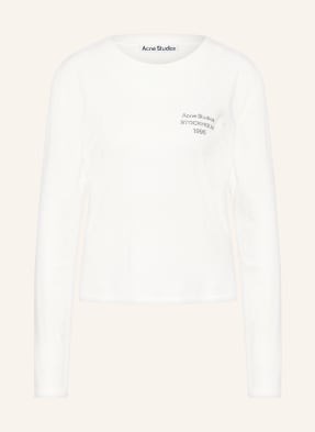 Acne Studios Tričko S Dlouhým Rukávem bílá