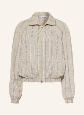 Acne Studios Bluzon béžová / koňaková / modrá