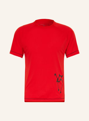 Y-3 Funkční Tričko Gfx Run červená / černá