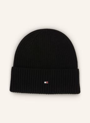 Tommy Hilfiger Cashmere-Mütze schwarz