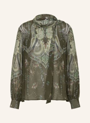 Riani Bluse Mit Abnehmbarer Schluppe gruen