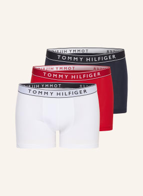 Tommy Hilfiger Balení 3 Ks Boxerek bílá / červená / tmavě modrá