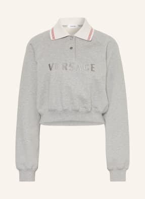 Versace Mikiny šedá / režná / červená