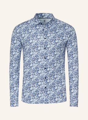 Desoto Košile Slim Fit tmavě modrá / tmavě modrá / bílá