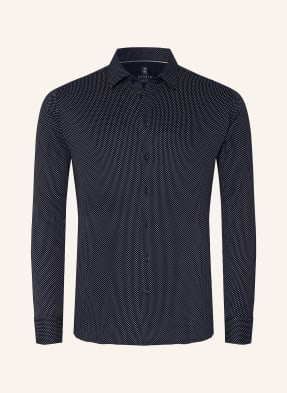 Desoto Jerseyová Košile Slim Fit tmavě modrá / tmavě modrá