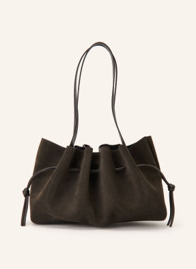 Yuzefi Schultertasche Scallop braun