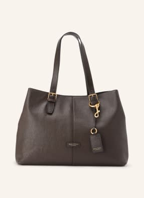 Marc O'polo Shopper tmavě hnědá / zlatá
