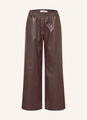 Brax Culotte Maine In Lederoptik braun