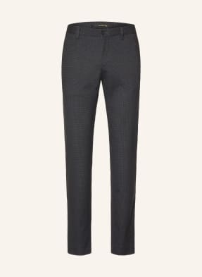 Alberto Chino Kalhoty Rob Slim Fit tmavě šedá