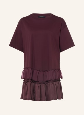 Allsaints Jerseykleid Feyre Im Materialmix rot