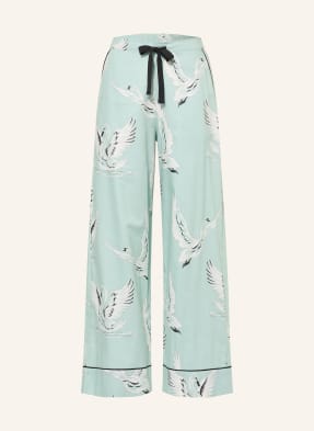 Cyberjammies Spací Kalhoty mátová / bílá / černá