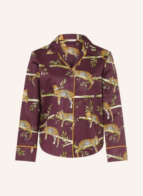 Cyberjammies Spací Tričko tmavě fialová / tmavě žlutá / zelená