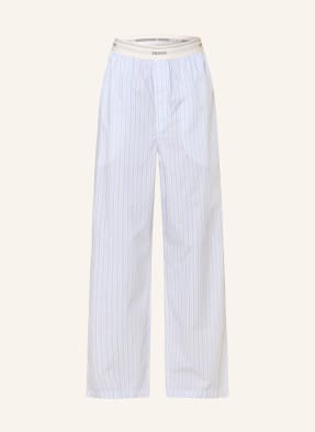 Skims Spací Kalhoty Cotton Poplin double stripe