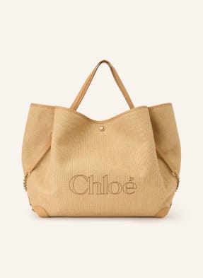 Chloé Shopper Clover 218 bleached brown