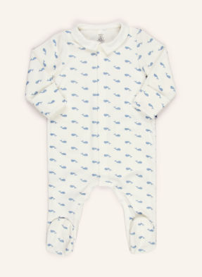 Petit Bateau Froté Dupačky bílá / tmavě modrá