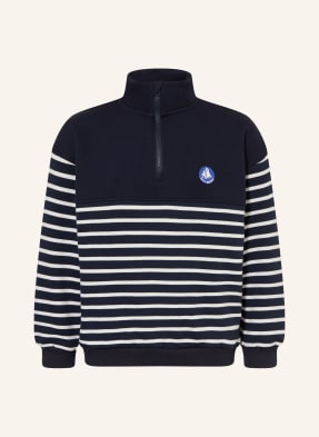 Petit Bateau Mikiny tmavě modrá / bílá