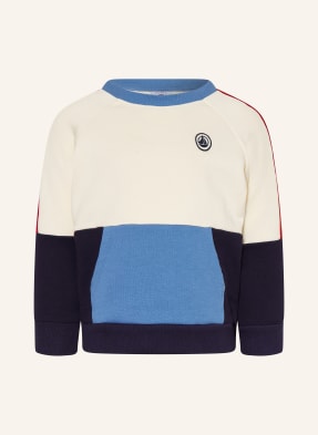 Petit Bateau Mikiny krémová / červená / modrá