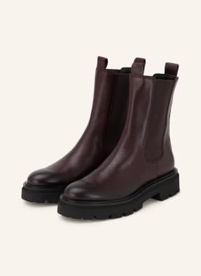 Kennel & Schmenger Chelsea Boots Bell tmavě červená