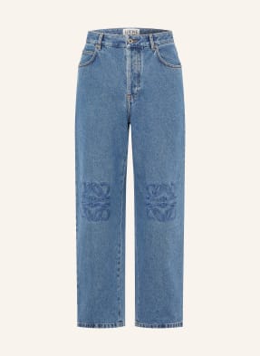 Loewe Džíny Anagram Baggy Regular Fit 5320 jeans blue