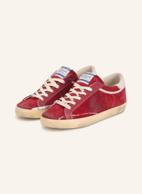 Golden Goose Sneakersy Super-Star tmavě červená