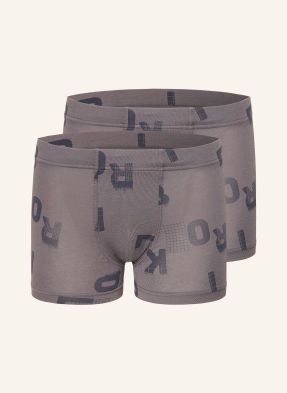Sanetta 2er-Pack Boxershorts grau