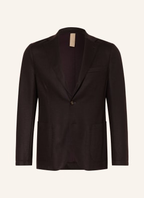 Eleventy Sako Extra Slim Fit tmavě červená