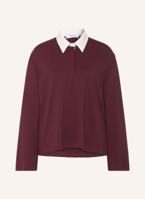 Stylein Žerzejová Polokošile Janelle tmavě červená / bílá